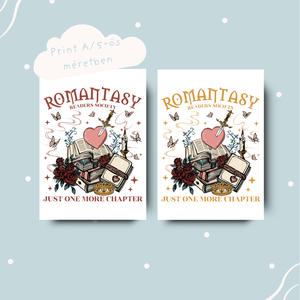 Romantasy print könyvmolyoknak, Művészet, Grafika & Illusztráció, Egyéb rajzok, Fotó, grafika, rajz, illusztráció, MESKA