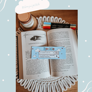 Bookle könyvjelző könyvmolyoknak, Művészet, Grafika & Illusztráció, Egyéb rajzok, Fotó, grafika, rajz, illusztráció, MESKA