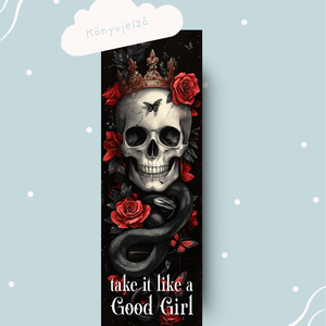 Good girl könyvjelző könyvmolyoknak - Meska.hu