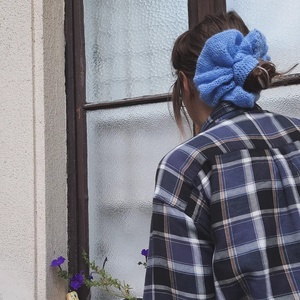 Kötött scrunchie hajgumi, Ruha & Divat, Hajdísz & Hajcsat, Hajgumi, Kötés, MESKA