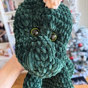 Horgolt plüss dinoszaurusz - játék & sport - plüssállat & játékfigura - plüss dínók - Meska.hu