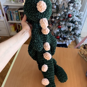 Horgolt plüss dinoszaurusz - játék & sport - plüssállat & játékfigura - plüss dínók - Meska.hu