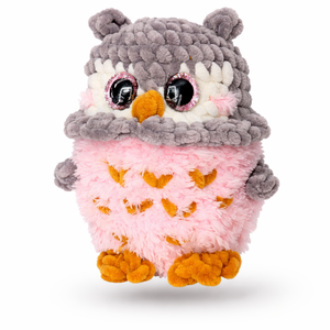 Horgolt plüss bagoly, Játék & Sport, Plüssállat & Játékfigura, Bagoly, Horgolás, MESKA