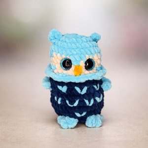 Horgolt plüss bagoly - Meska.hu