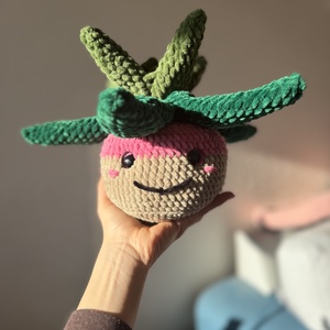 Horgolt aloe vera növény - otthon & életmód - virágdekoráció - virágdíszek - virágdísz kaspóban - Meska.hu