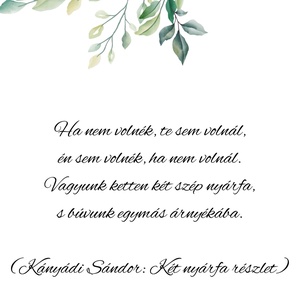 Személyre szabott, esküvői meghívó - művészet - grafika & illusztráció - digitális - Meska.hu