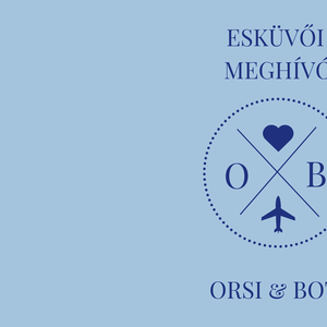 Személyre szabott, esküvői meghívó - művészet - grafika & illusztráció - digitális - Meska.hu
