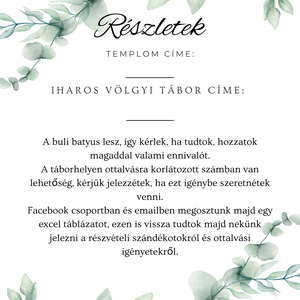 Személyre szabott, esküvői meghívó - művészet - grafika & illusztráció - digitális - Meska.hu