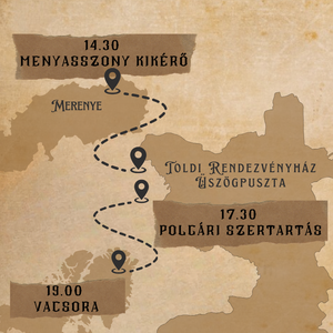 Személyre szabott, esküvői meghívó - Meska.hu