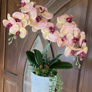 Trópusi hangulatú orchidea - otthon & életmód - dekoráció - asztal és polc dekoráció - asztaldísz - Meska.hu
