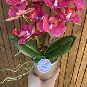 Anyk napja orchidea asztaldísz - otthon & életmód - dekoráció - asztal és polc dekoráció - asztaldísz - Meska.hu