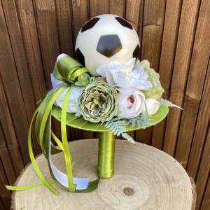 Ovis ballagási csokor focis - otthon & életmód - dekoráció - Meska.hu