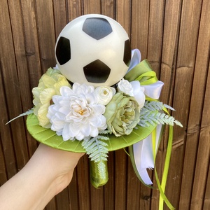 Ovis ballagási csokor focis - otthon & életmód - dekoráció - Meska.hu