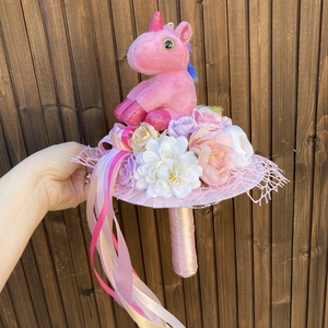 Ovis ballagási csokor unikornis - otthon & életmód - dekoráció - Meska.hu