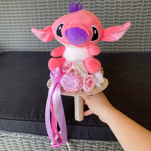 Ovis ballagási csokor Stitch - otthon & életmód - dekoráció - Meska.hu