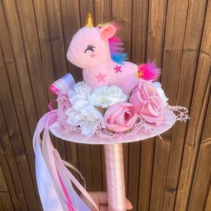 Unikornis ballagási csokor - otthon & életmód - dekoráció - Meska.hu