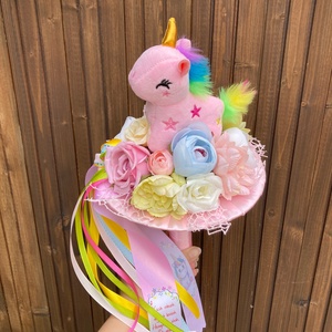 Unikornis ballagási csokor - otthon & életmód - dekoráció - Meska.hu