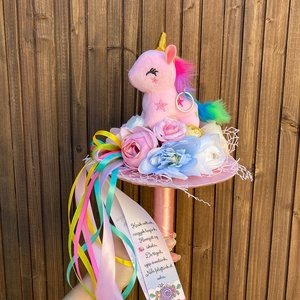 Unikornis ballagási csokor - otthon & életmód - dekoráció - Meska.hu