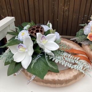 Sírdísz 30 cm - otthon & életmód - vallás - temetkezési tárgy - sírkoszorú, kegyeleti koszorú - Meska.hu