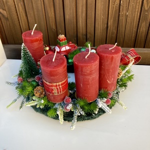 Klasszikus adventi koszorú - karácsony - adventi díszek - adventi koszorú - Meska.hu Klasszikus adventi koszorú - karácsony - adventi díszek - adventi koszorú - Meska.hu