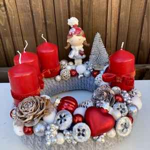 Adventi koszorú - karácsony - adventi díszek - adventi koszorú - Meska.hu Adventi koszorú - karácsony - adventi díszek - adventi koszorú - Meska.hu