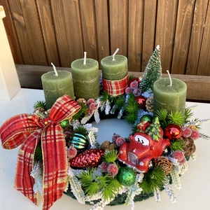 Klasszikus adventi koszorú - karácsony - adventi díszek - adventi koszorú - Meska.hu Klasszikus adventi koszorú - karácsony - adventi díszek - adventi koszorú - Meska.hu