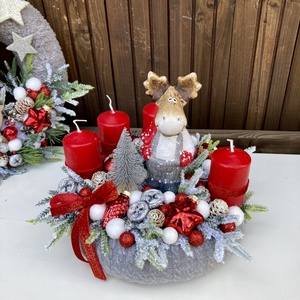 Adventi koszorú  - karácsony - adventi díszek - adventi koszorú - Meska.hu Adventi koszorú  - karácsony - adventi díszek - adventi koszorú - Meska.hu