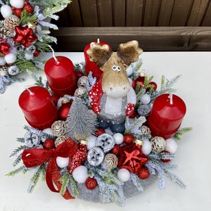 Adventi koszorú  - karácsony - adventi díszek - adventi koszorú - Meska.hu Adventi koszorú  - karácsony - adventi díszek - adventi koszorú - Meska.hu