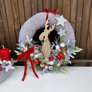 Adventi ajtódísz  - Meska.hu