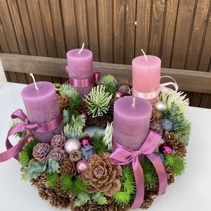 Adventi koszorú  - karácsony - adventi díszek - adventi koszorú - Meska.hu