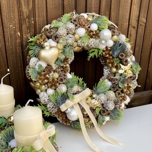 Adventi ajtódísz  - Meska.hu