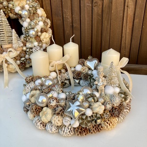 Adventi koszorú krém - Meska.hu