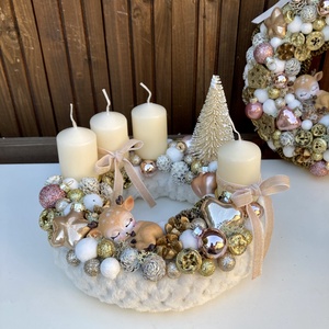 Adventi koszorú - Meska.hu