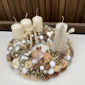 Adventi koszorú - Meska.hu