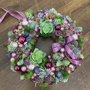 Adventi ajtódísz  - karácsony - adventi díszek - adventi ajtódísz - Meska.hu