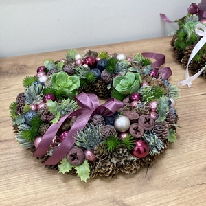 Adventi ajtódísz  - karácsony - adventi díszek - adventi ajtódísz - Meska.hu