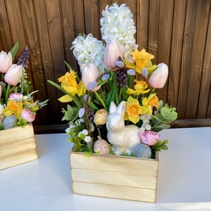 Húsvéti nagy asztaldísz 35 cm - Meska.hu