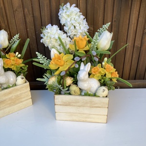 Húsvéti nagy asztaldísz 35 cm - Meska.hu