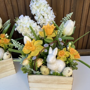 Húsvéti nagy asztaldísz 35 cm - otthon & életmód - dekoráció - húsvéti asztaldíszek - Meska.hu