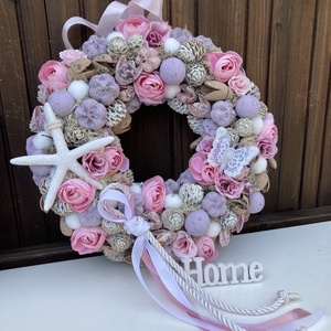 Pasztell ajtódísz 25 cm - otthon & életmód - dekoráció - ajtó- és ablak dekoráció - ajtódísz & kopogtató - Meska.hu