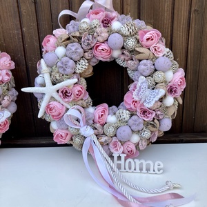 Pasztell ajtódísz 25 cm - otthon & életmód - dekoráció - ajtó- és ablak dekoráció - ajtódísz & kopogtató - Meska.hu