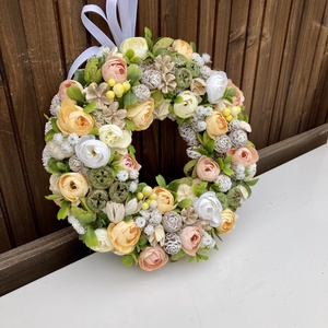 Tavaszi-nyári kopogtató - otthon & életmód - dekoráció - ajtó- és ablak dekoráció - ajtódísz & kopogtató - Meska.hu