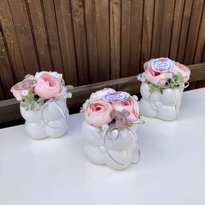 Nőnapi asztaldísz , Otthon & Életmód, Virágdekoráció, Virágdíszek, Virágdísz kaspóban, Virágkötés, MESKA