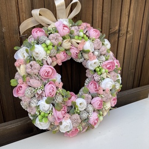 Tavaszi-nyári kedvenc kopogtatóm - otthon & életmód - dekoráció - ajtó- és ablak dekoráció - ajtódísz & kopogtató - Meska.hu