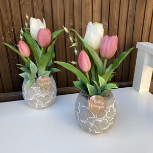 Tavaszi asztaldísz - Meska.hu