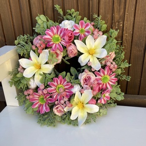 Tavaszi ajtódísz  - otthon & életmód - dekoráció - ajtó- és ablak dekoráció - ajtódísz & kopogtató - Meska.hu