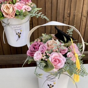 Ballagási virágt�ska - otthon & életmód - virágdekoráció - virágok - virágcsokor - Meska.hu