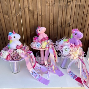 Unikornis ovis ballagási csokor - otthon & életmód - virágdekoráció - virágok - virágcsokor - Meska.hu