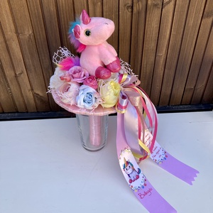 Unikornis ovis ballagási csokor, Otthon & Életmód, Virágdekoráció, Virágok, Virágcsokor, Virágkötés, MESKA