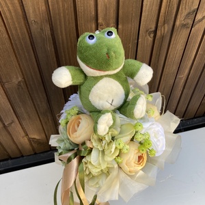 Békás ovis ballagási csokor - otthon & életmód - virágdekoráció - virágok - virágcsokor - Meska.hu